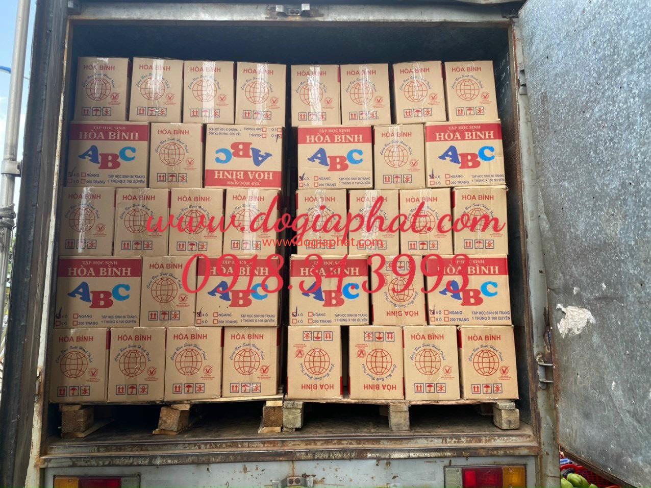 Tập vở học sinh phát thưởng từ thiện giá rẻ chất lượng