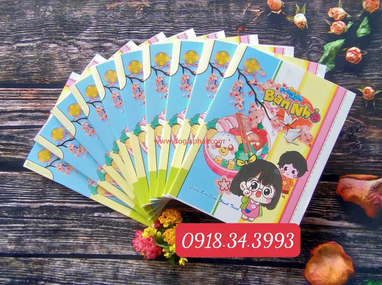 Tập Bạn Nhỏ Hòa Bình 100 96T 4 Ô + 5 Ô 