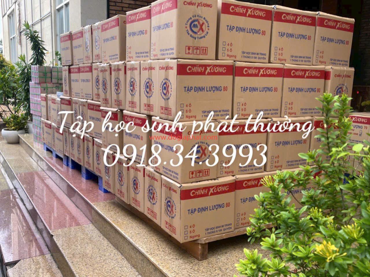 Tập học sinh phát thưởng in theo nhu cầu