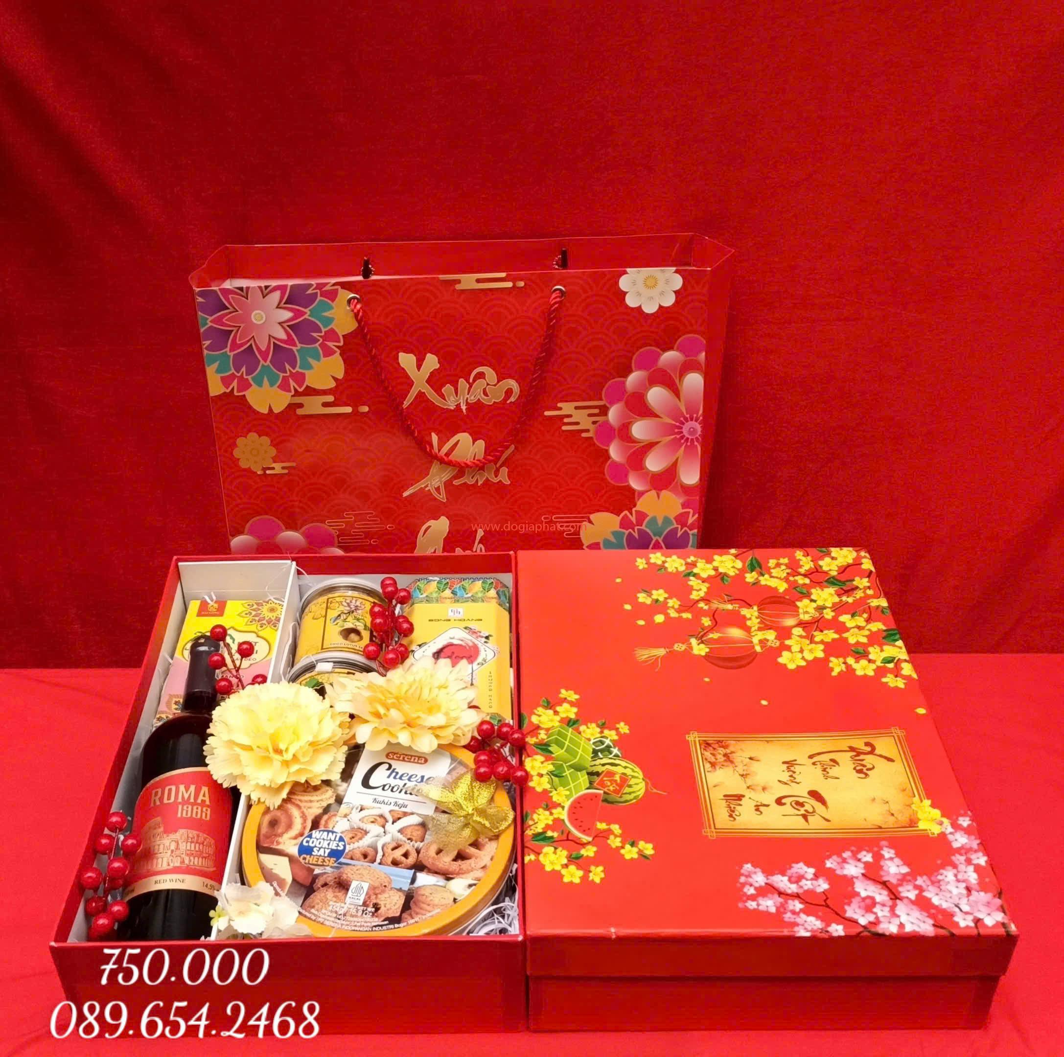 HỘP QUÀ TẾT GIÁ 750.000 VND 