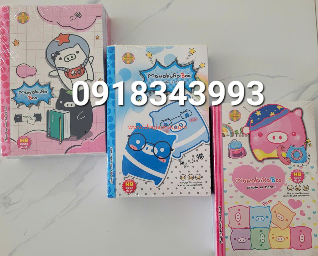 Tập học sinh Heo boo 96T 