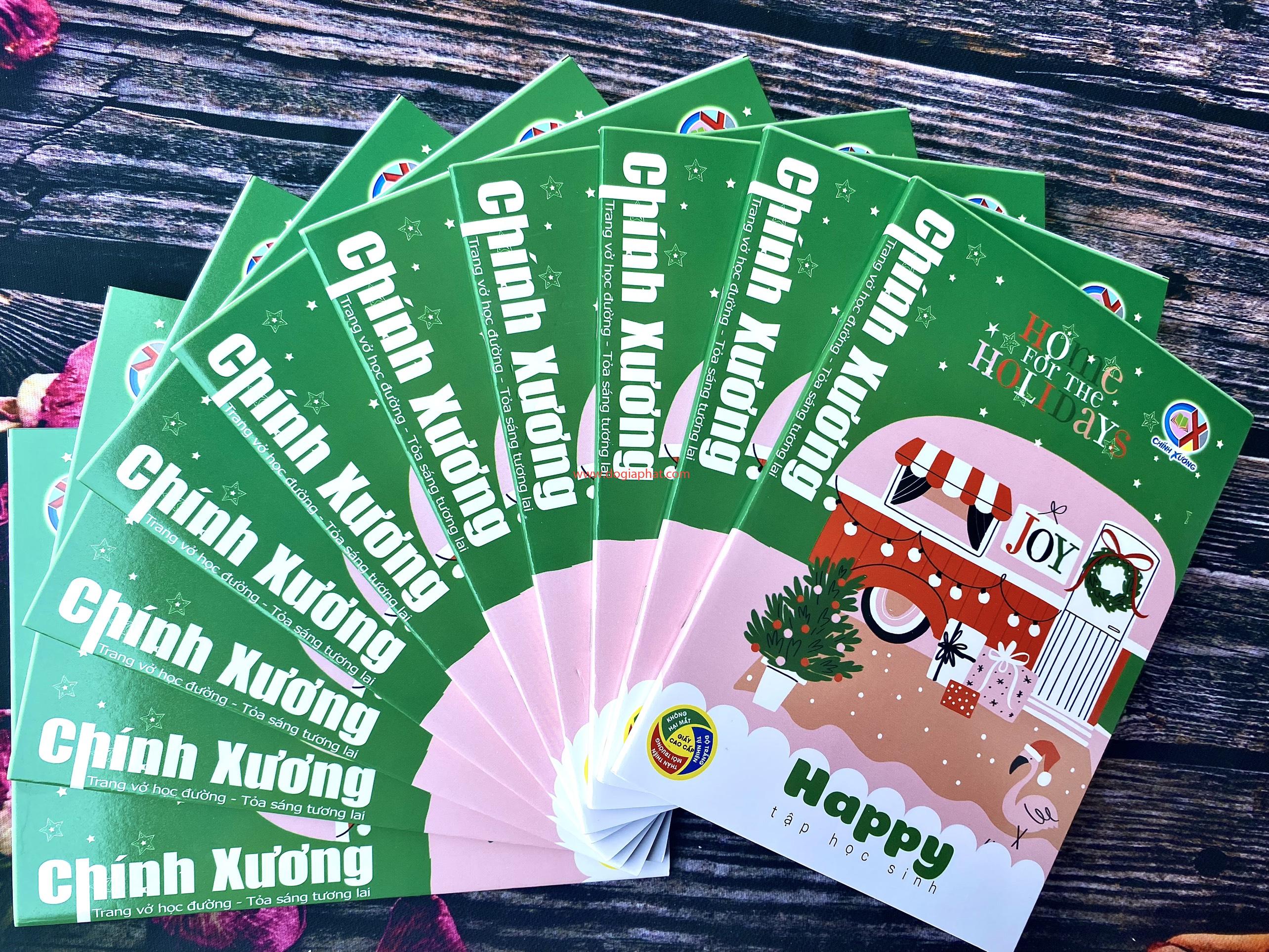 TẬP HỌC SINH HAPPY CHÍNH XƯƠNG 70 GSM