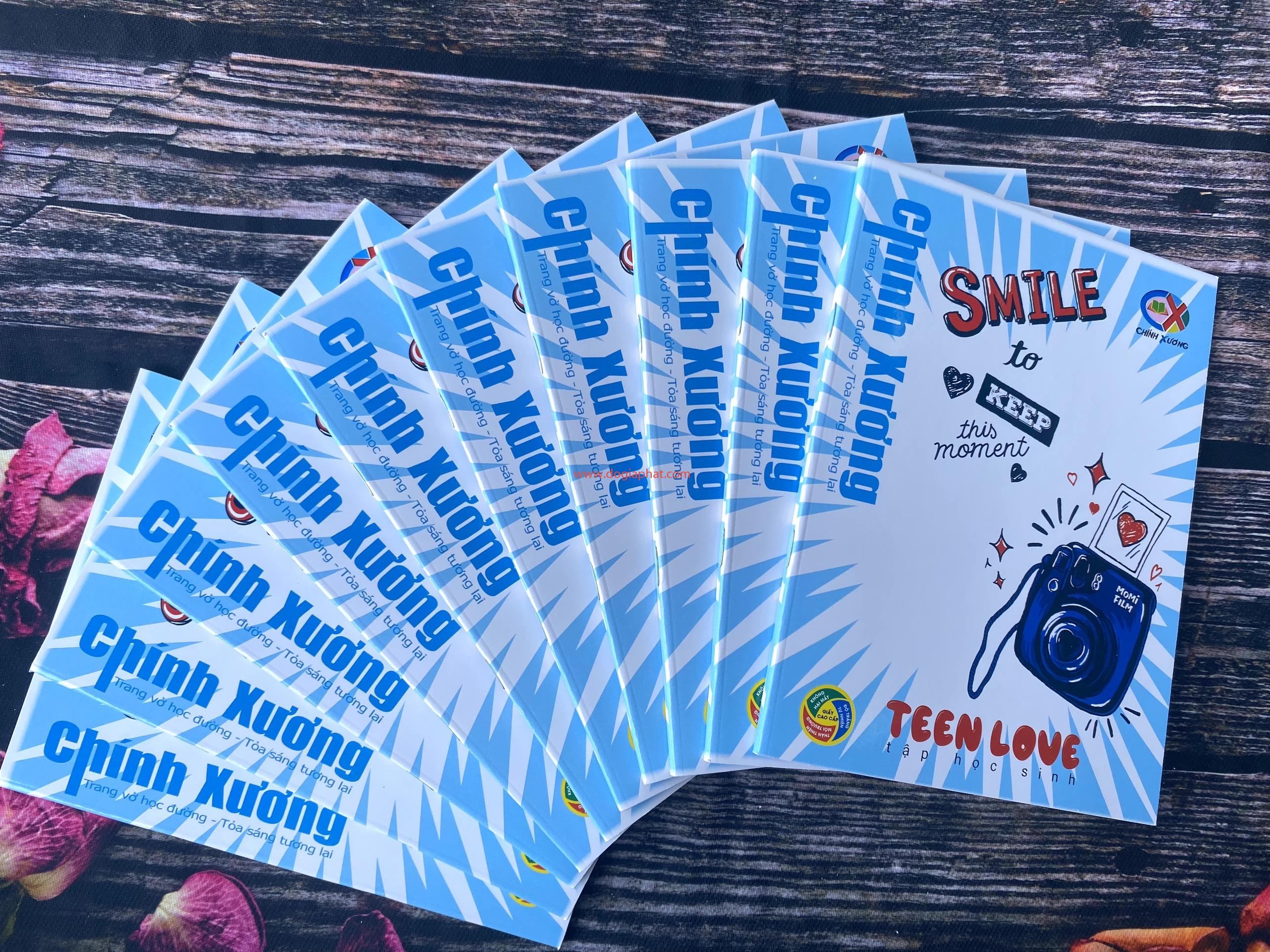 TẬP HỌC SINH TEEN LOVE CHÍNH XƯƠNG 70 GSM