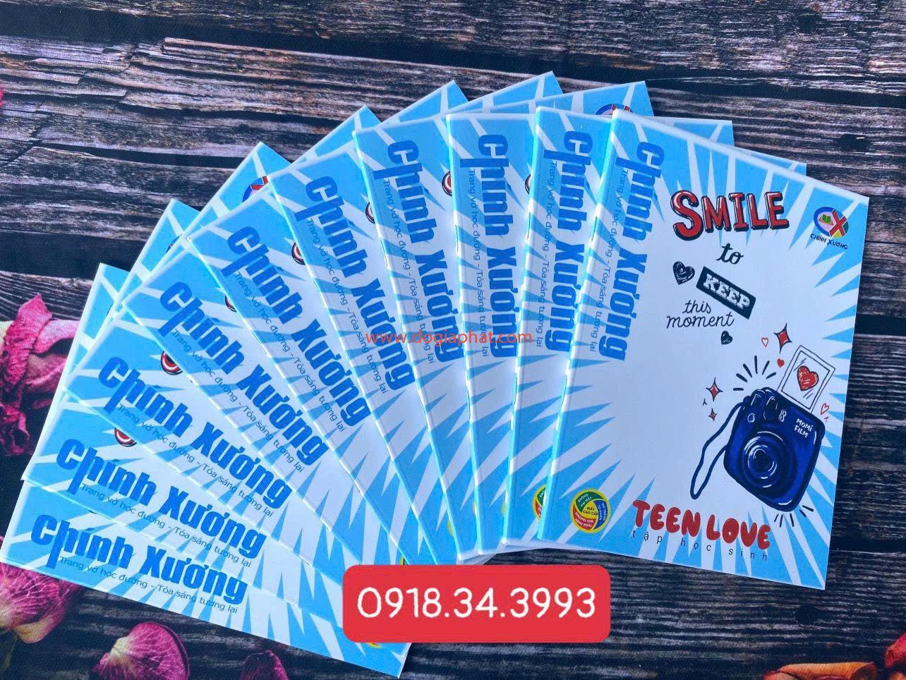 TẬP HỌC SINH TEEN LOVE CHÍNH XƯƠNG 96 TRANG GIÁ SỈ 
