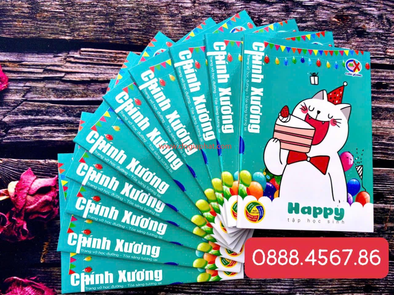 TẬP HAPPY CX 70GSM 96 TRANG GIÁ SỈ