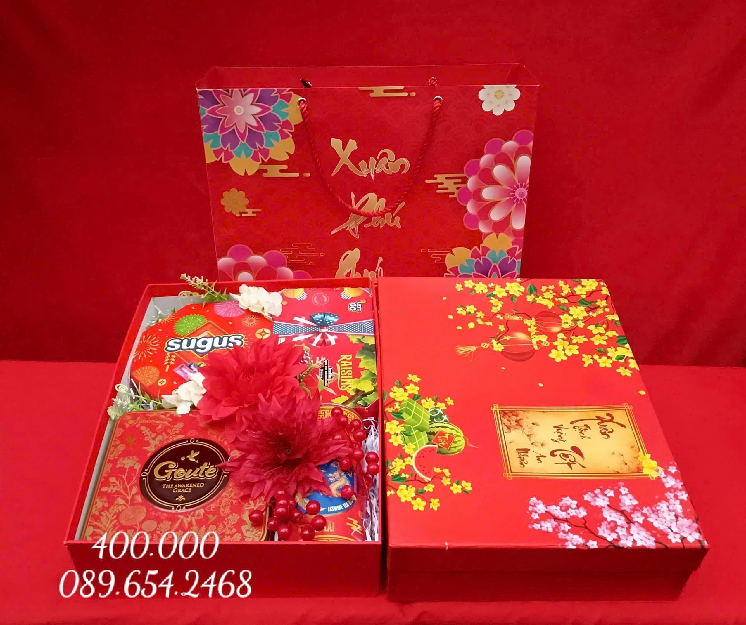 HỘP QUÀ TẾT GIÁ RẺ 400.000 VND 
