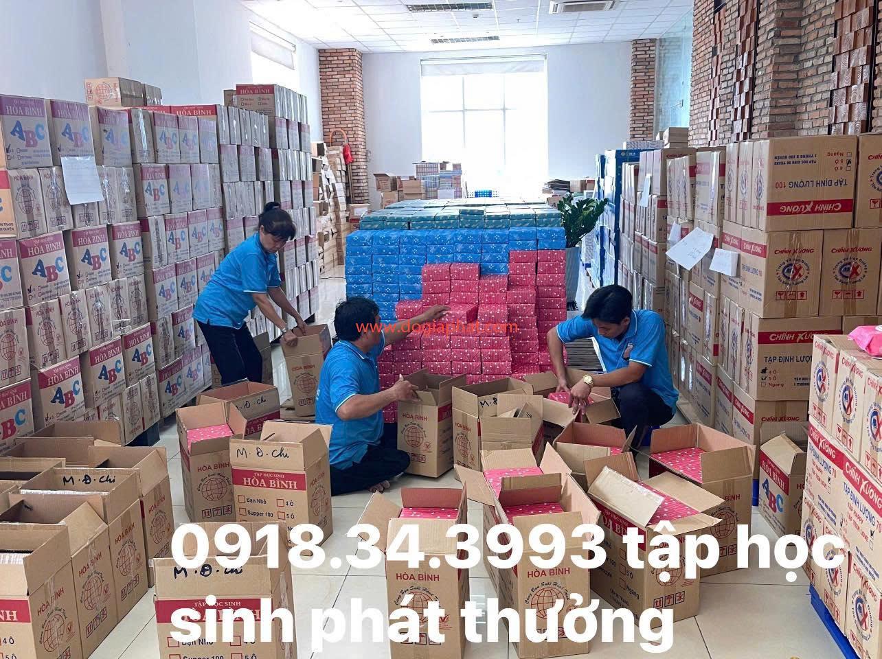 Sản xuất tập học sinh phát thưởng và gói quà theo yêu cầu giá sỉ 
