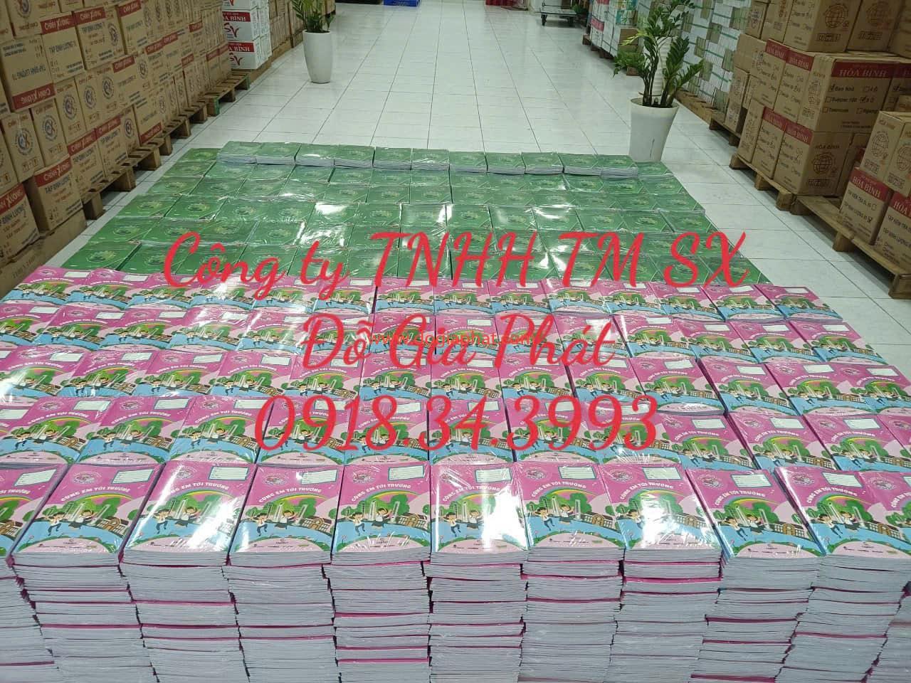 SẢN XUẤT TẬP HỌC SINH QUẢNG CÁO KHUYẾN MÃI 