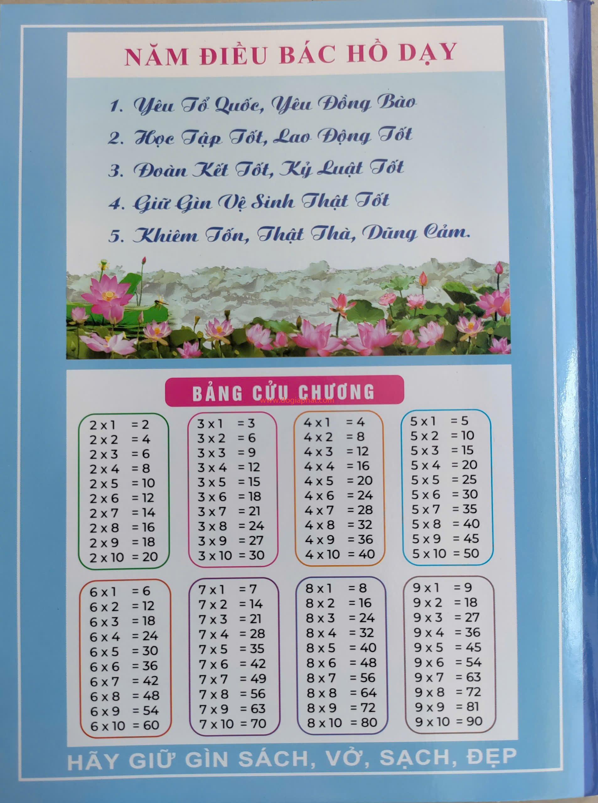 SẢN XUẤT TẬP HỌC SINH PHÁT THƯỞNG