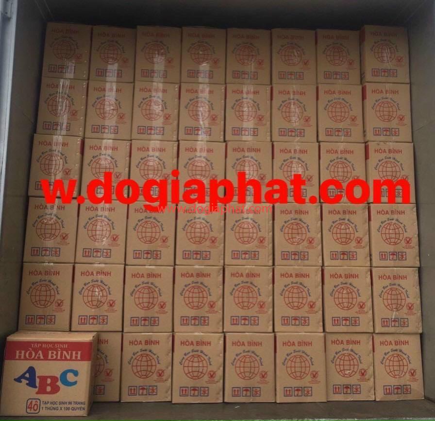 TẬP HỌC SINH HELLO HÒA BÌNH 70GSM 96T 4 Ô + 5 Ô 