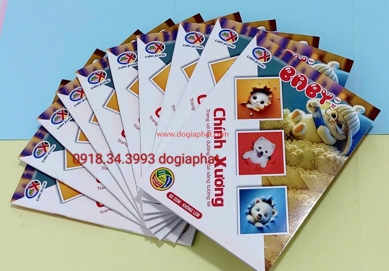 TẬP HỌC SINH BABY CX 96 TRANG GIÁ SỈ 