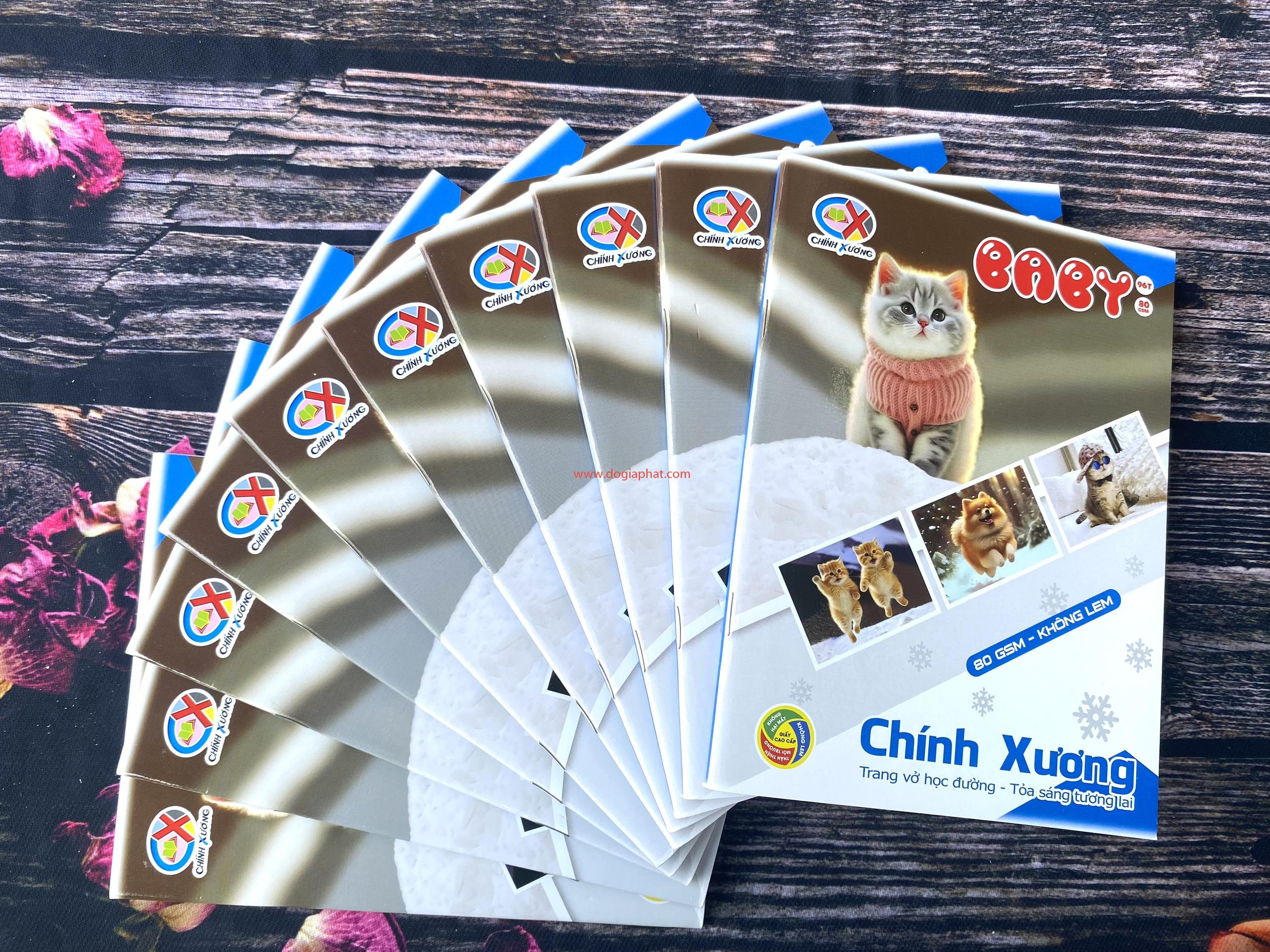 Tập BABY CHÍNH XƯƠNG 80 96T