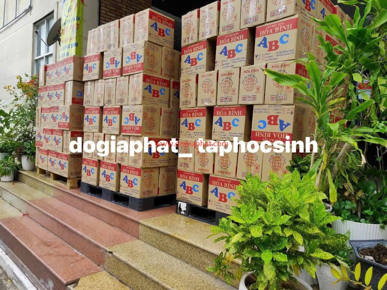 BẢNG BÁO GIÁ SỈ TẬP VỞ HÒA BÌNH GIÁ SỈ