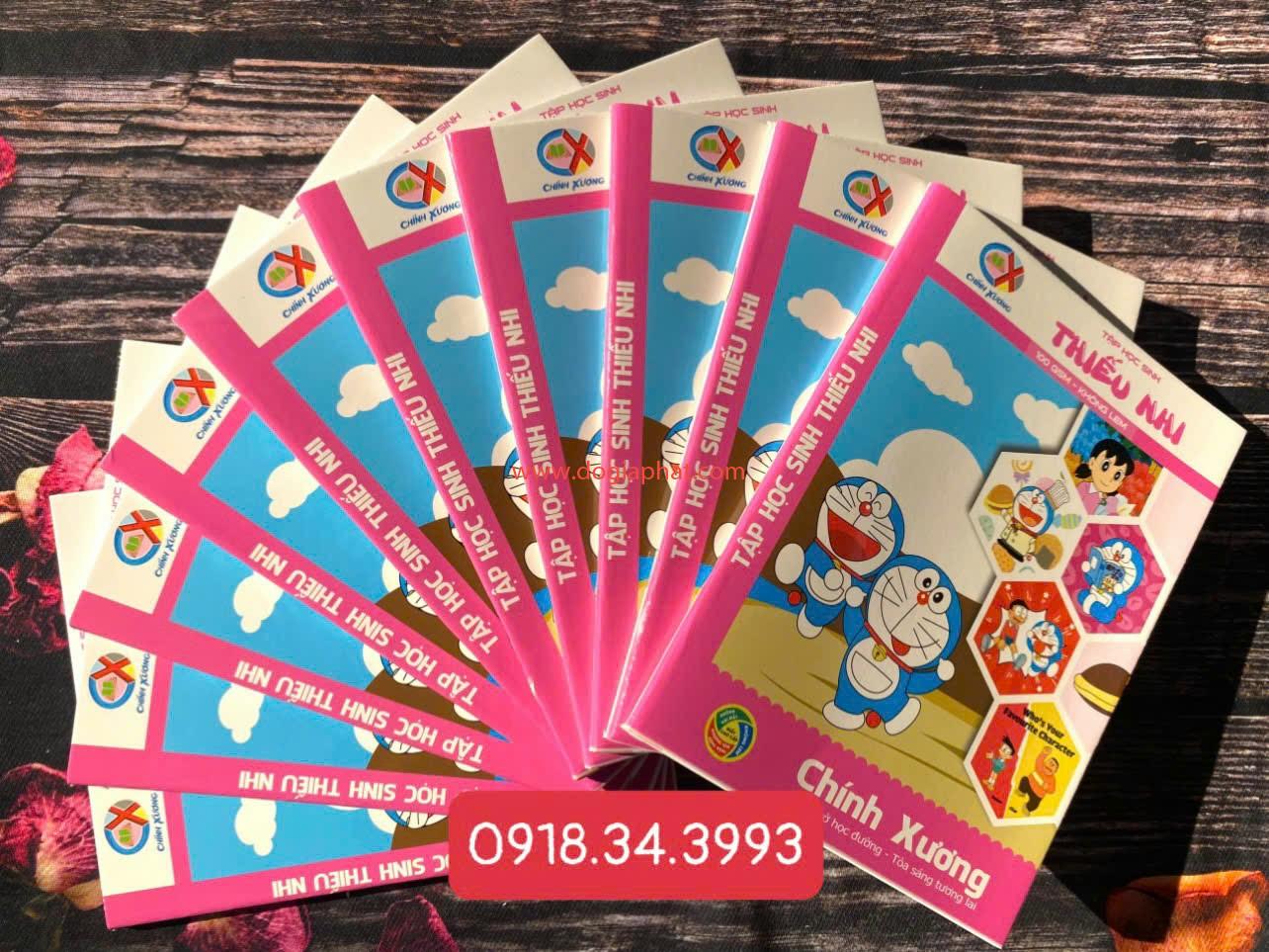 TẬP HỌC SINH THIẾU NHI CHÍNH XƯƠNG 100 GSM