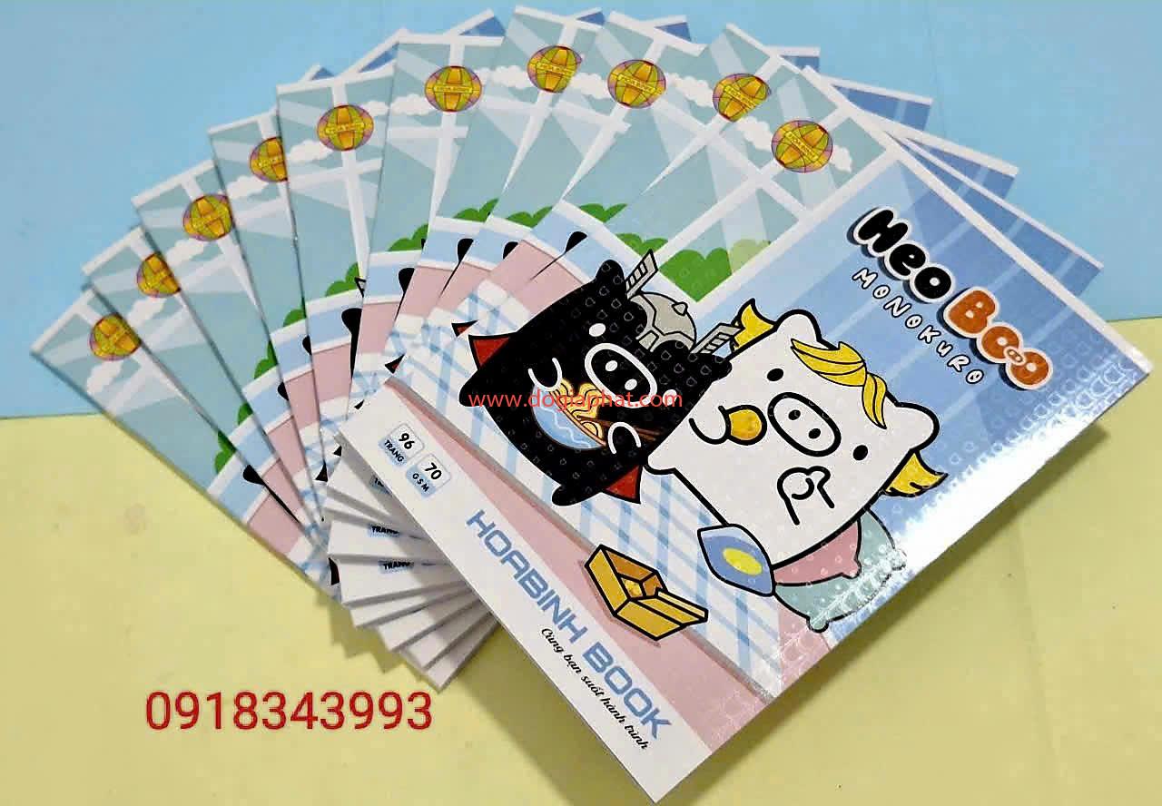 TẬP HEOBOO HB 70GSM 96 TRANG GIÁ SỈ 
