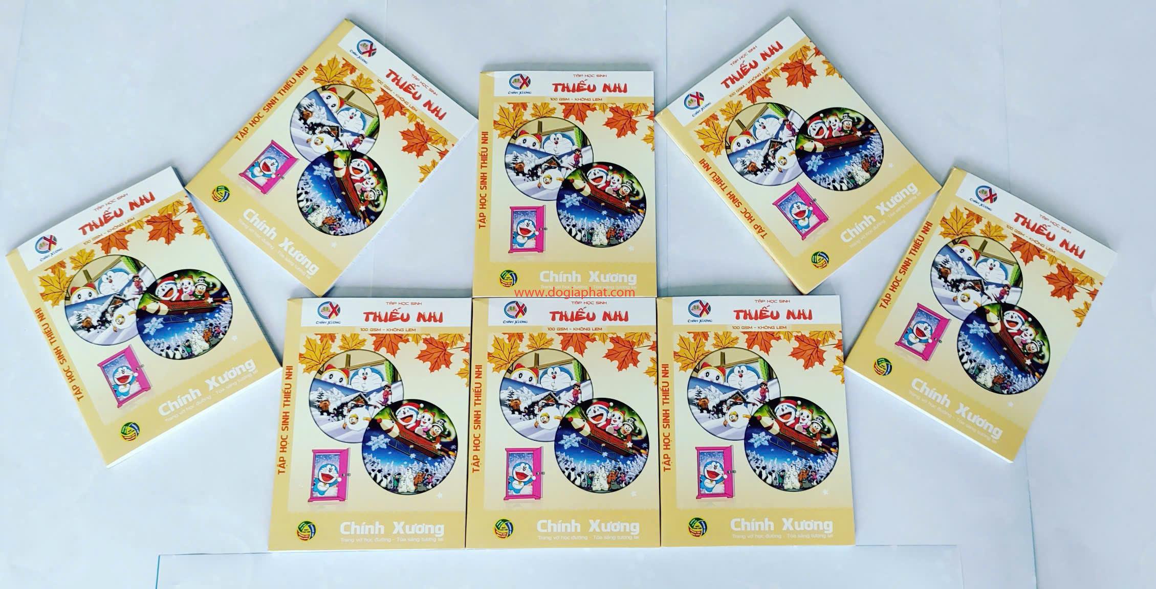 TẬP HỌC SINH THIẾU NHI CHÍNH XƯƠNG 100 GSM