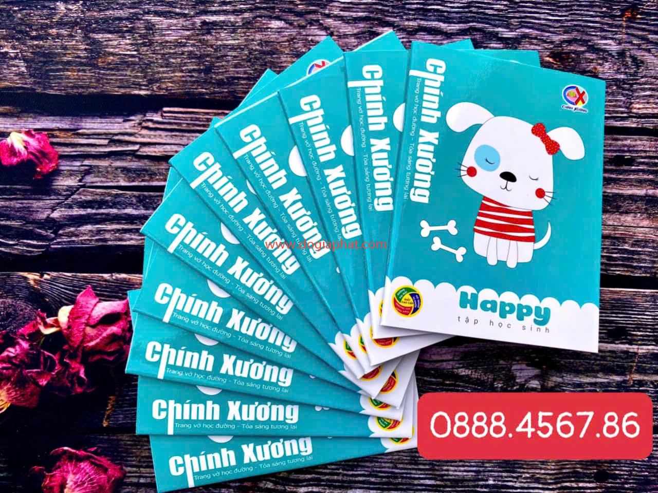TẬP HỌC SINH HAPPY CHÍNH XƯƠNG 96 TRANG GIÁ SỈ