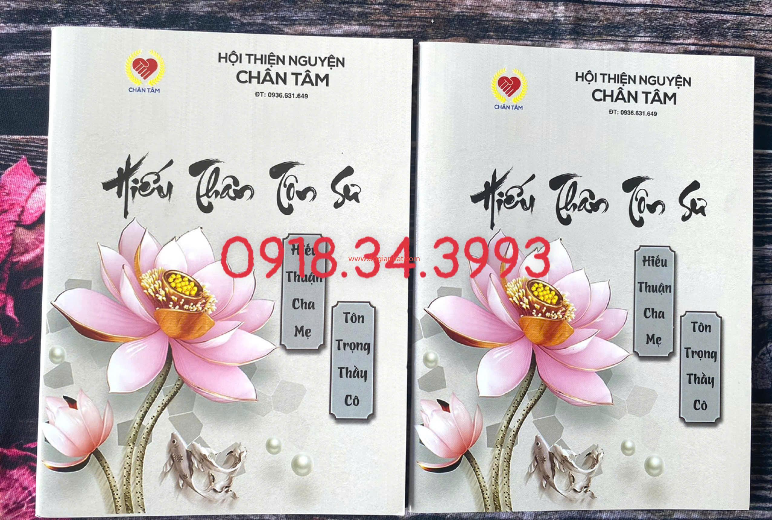 SẢN XUẤT TẬP HỌC SINH TỪ THIỆN 