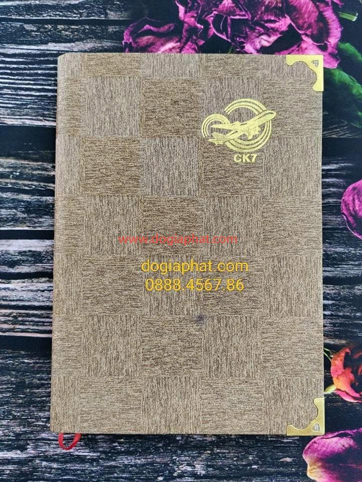 SỔ BÌA DA CK7 DÀY 