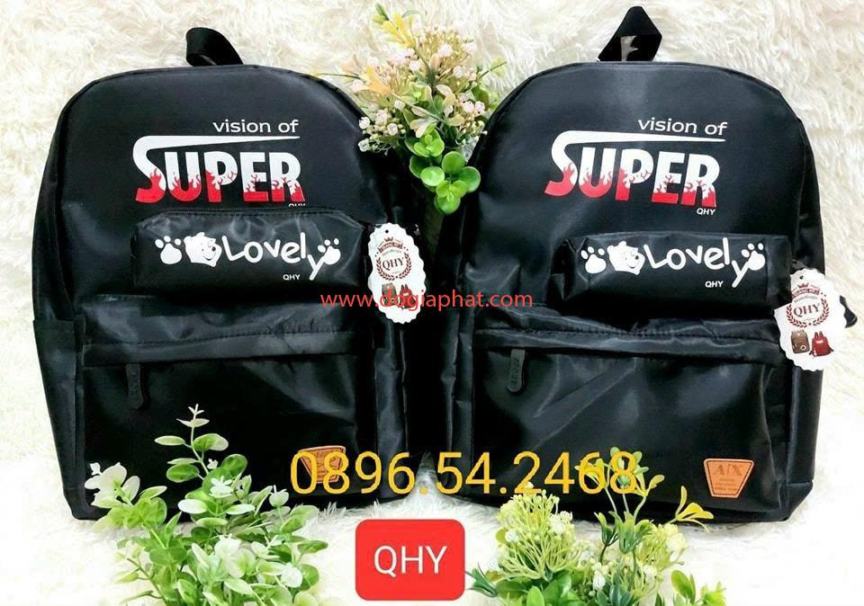 CẶP, BALO HỌC SINH CẤP 2,3 ĐEN GIÁ SỈ 